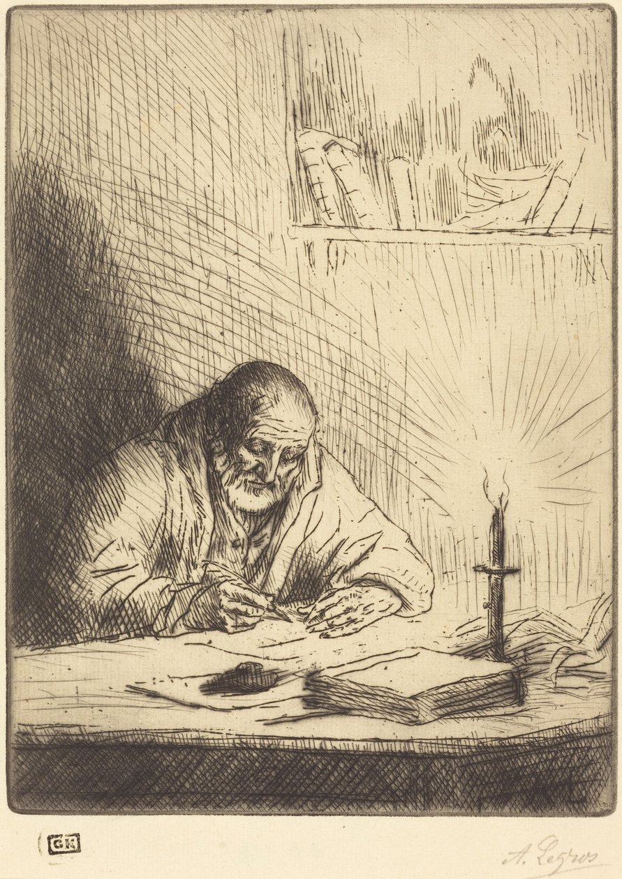 Archäologe von Alphonse Legros