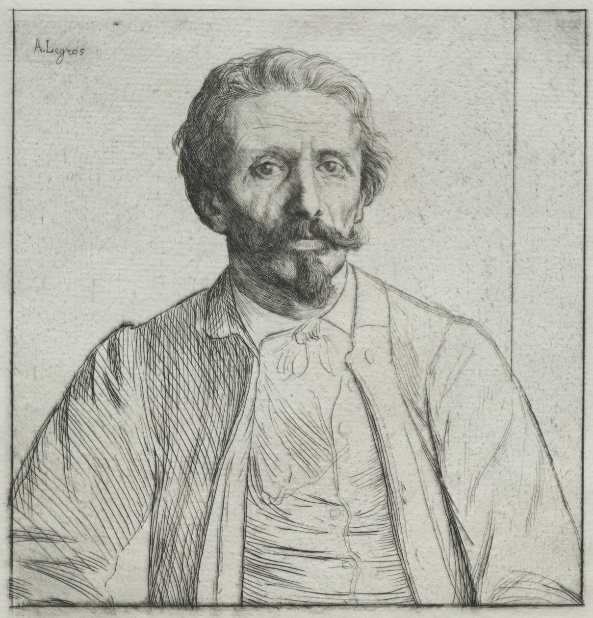 Auguste Delâtre von Alphonse Legros