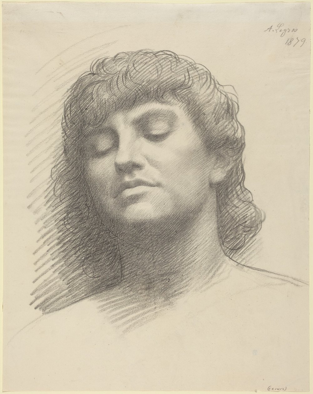 Kopf von Alphonse Legros