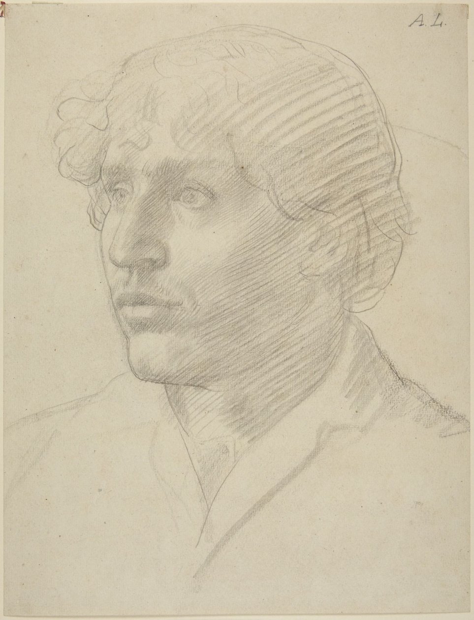 Kopf eines Mannes von Alphonse Legros