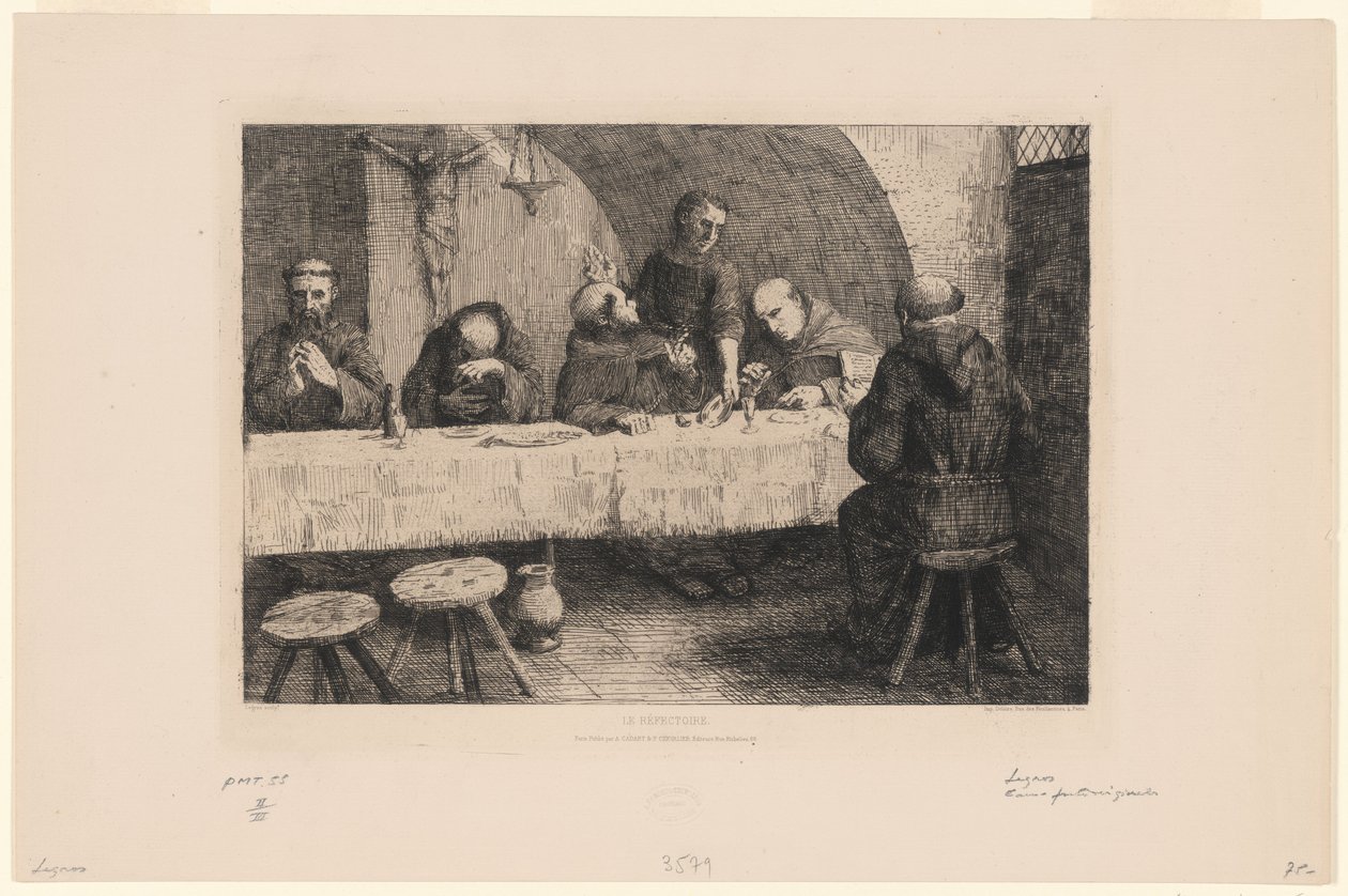 Das Refektorium von Alphonse Legros