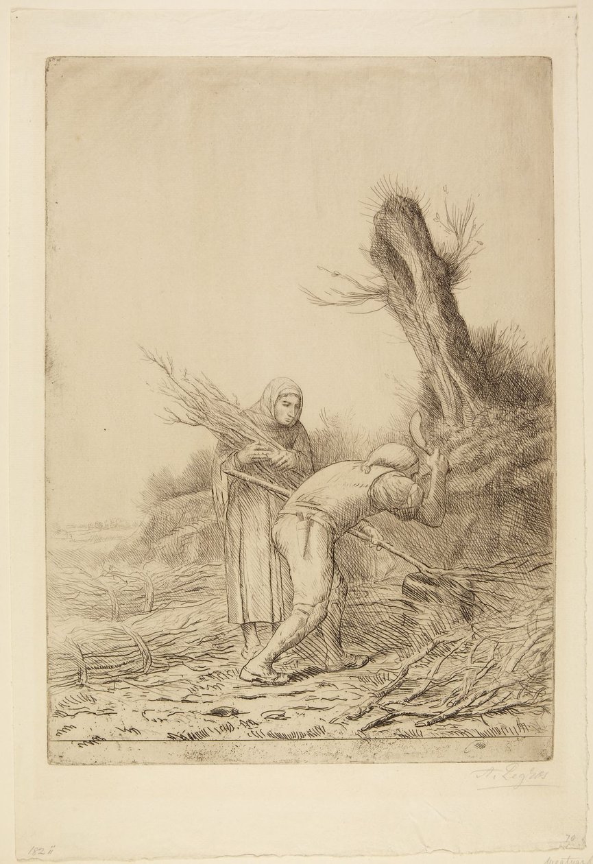Die Reisigmacher von Alphonse Legros