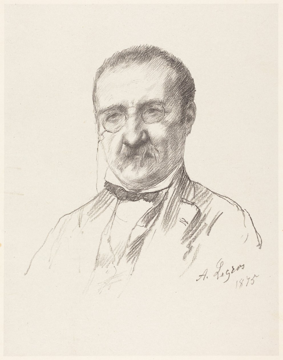 M. Champfleury von Alphonse Legros