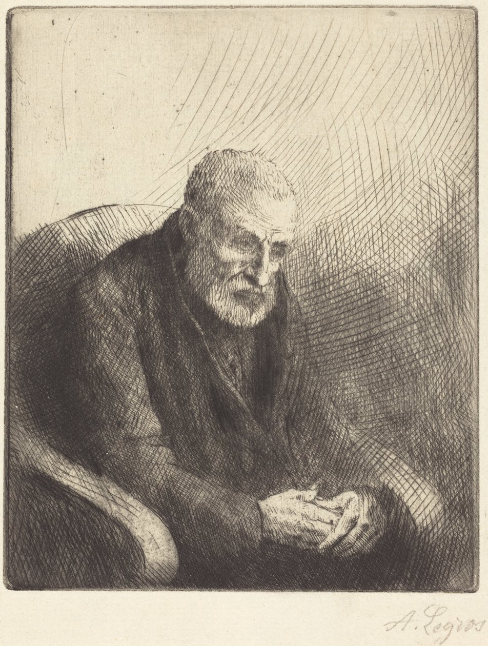 Der Gelähmte von Alphonse Legros