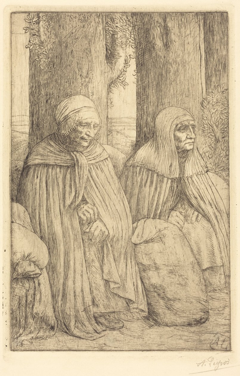 Bauern von Alphonse Legros
