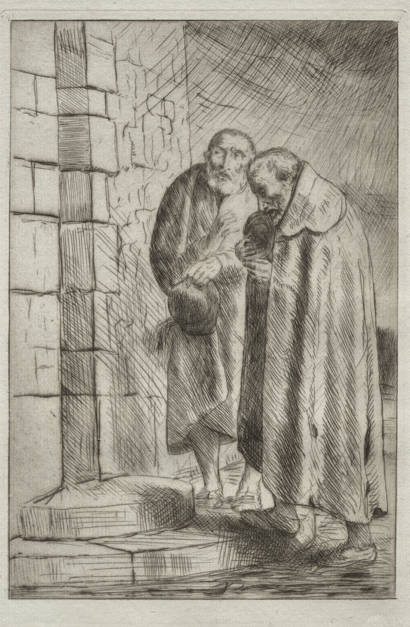 St. Pierre und St. Paul an der Tür von M. Richard von Alphonse Legros