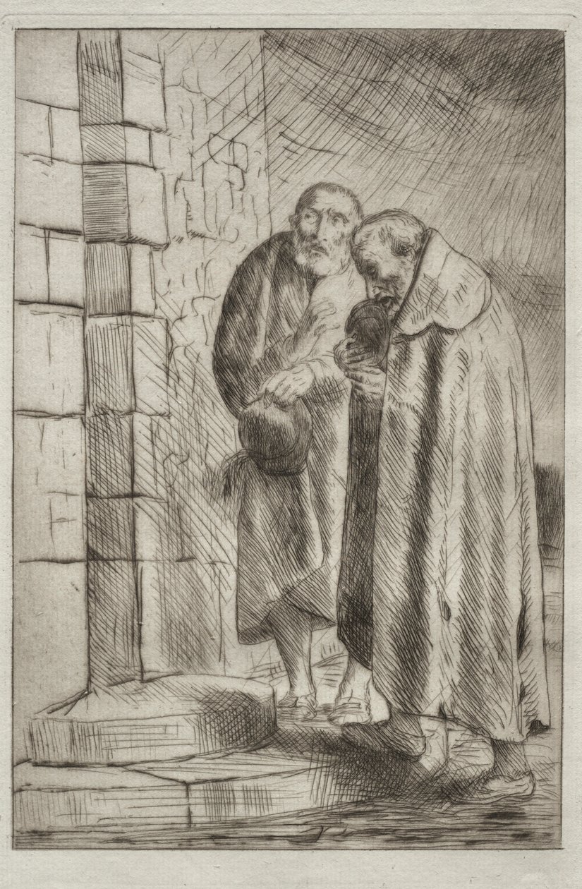 St. Pierre et St. Paul an der Tür von M. Richard von Alphonse Legros