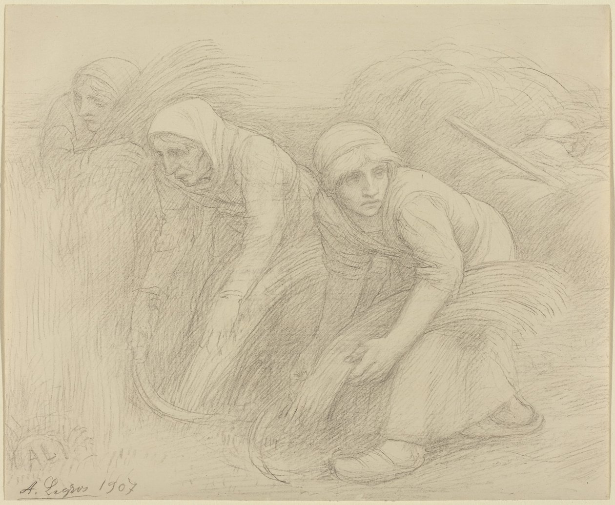 Die Schnitter von Alphonse Legros