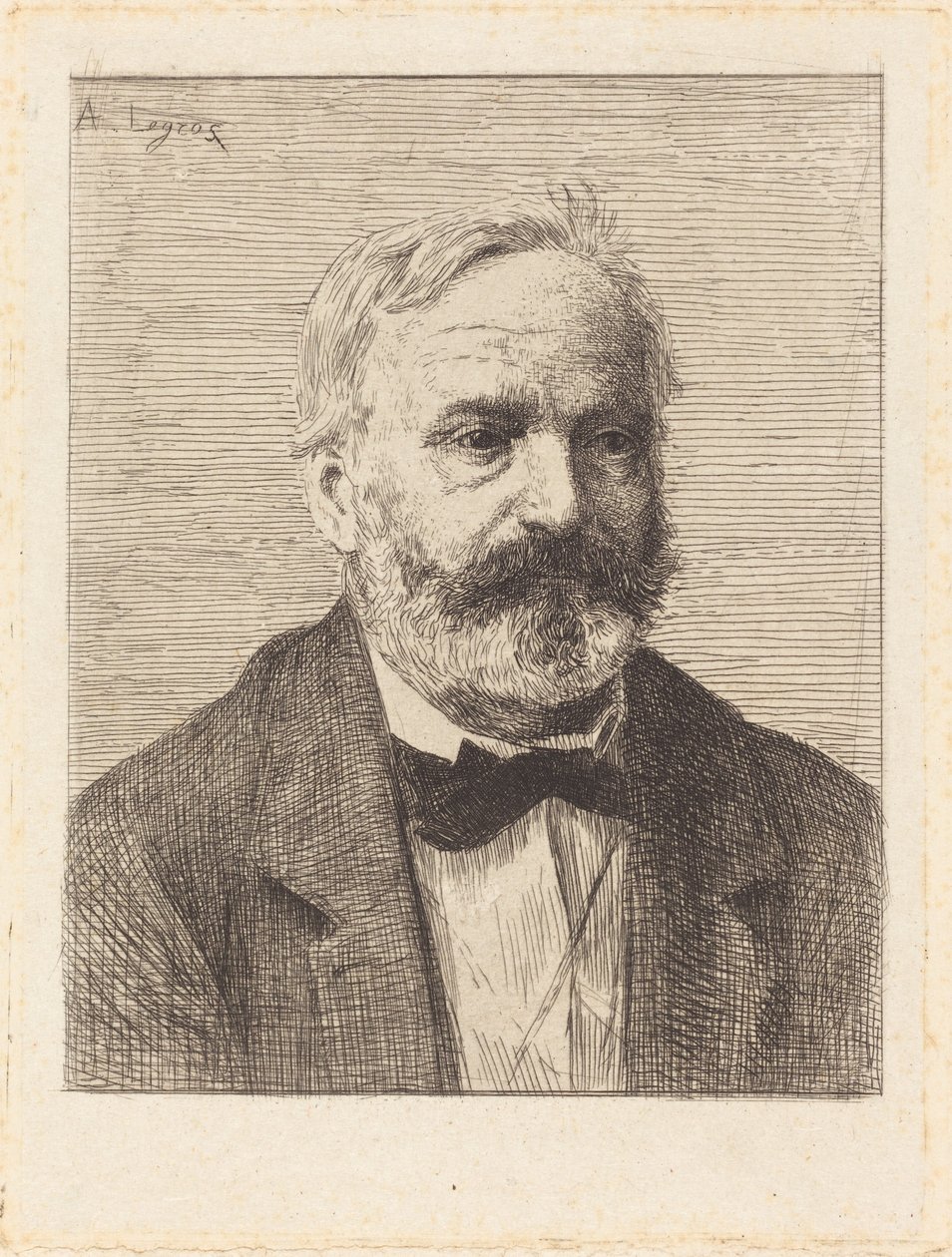 Victor Hugo, 1. Tafel von Alphonse Legros
