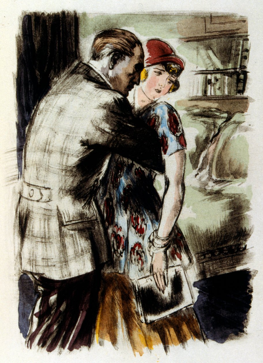 Illustration von Alphonse Mucha für das Buch 