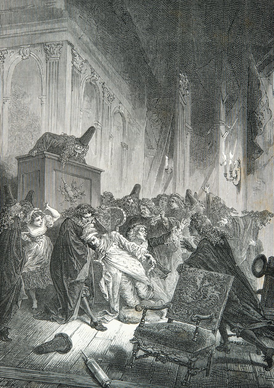 Tod von Molière von Alphonse Marie de Neuville