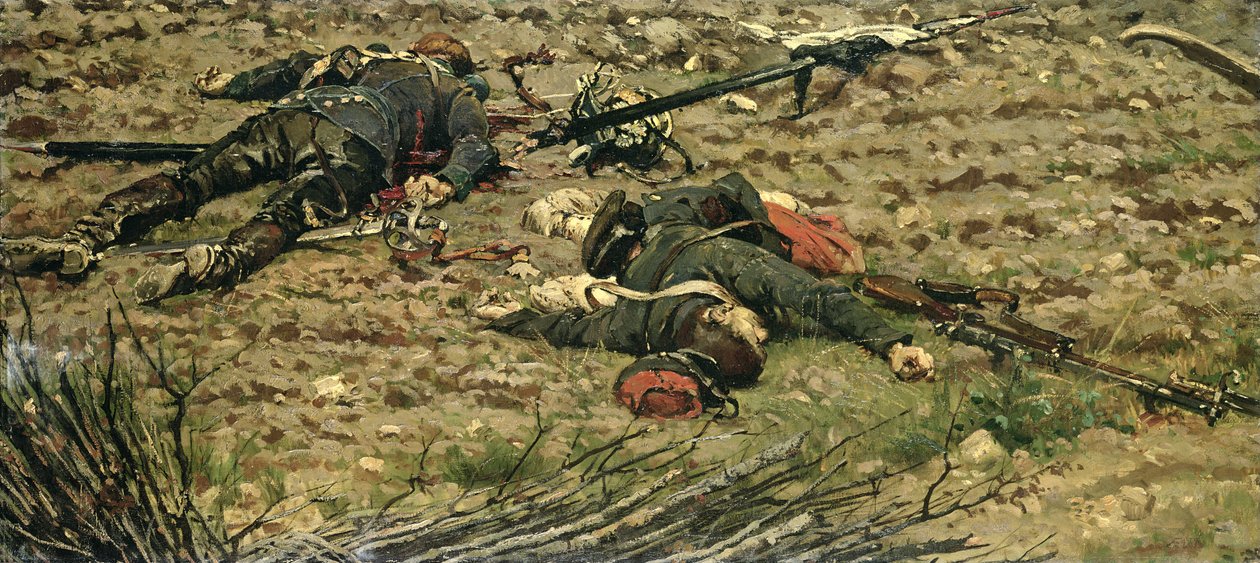 Episode des Krieges von 1870 von Alphonse Marie de Neuville