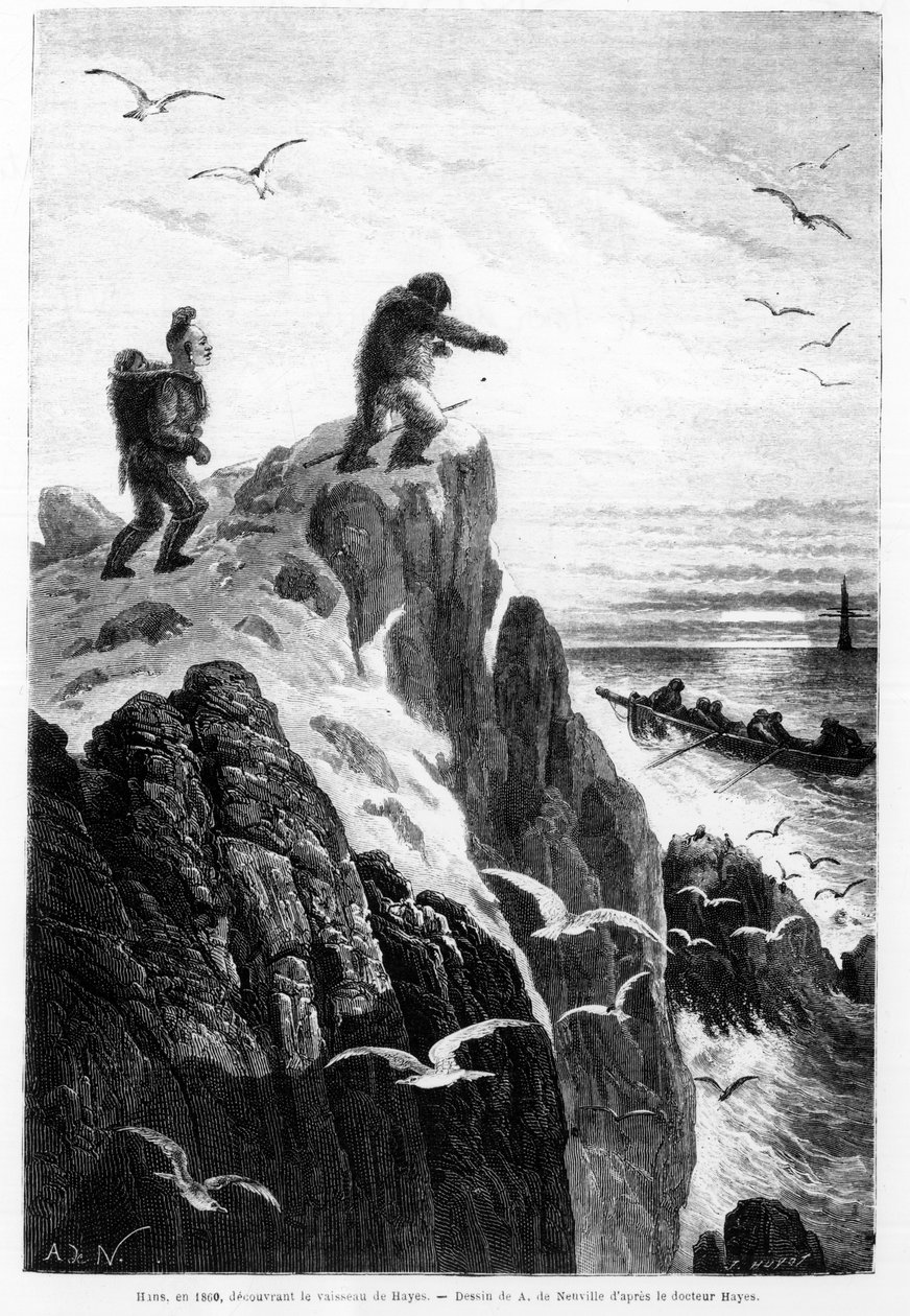 Hans im Jahr 1860 entdeckt Hayes