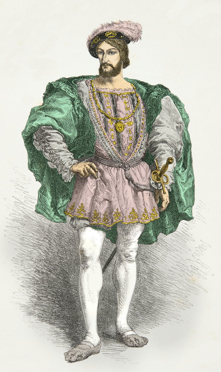 Porträt von Franz 1. von Alphonse Marie de Neuville