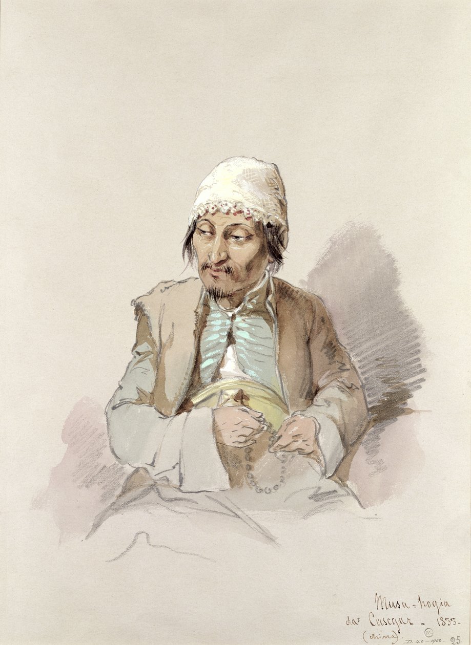 Musa - aus Kaschgar, ca. 1855 von Amadeo Preziosi