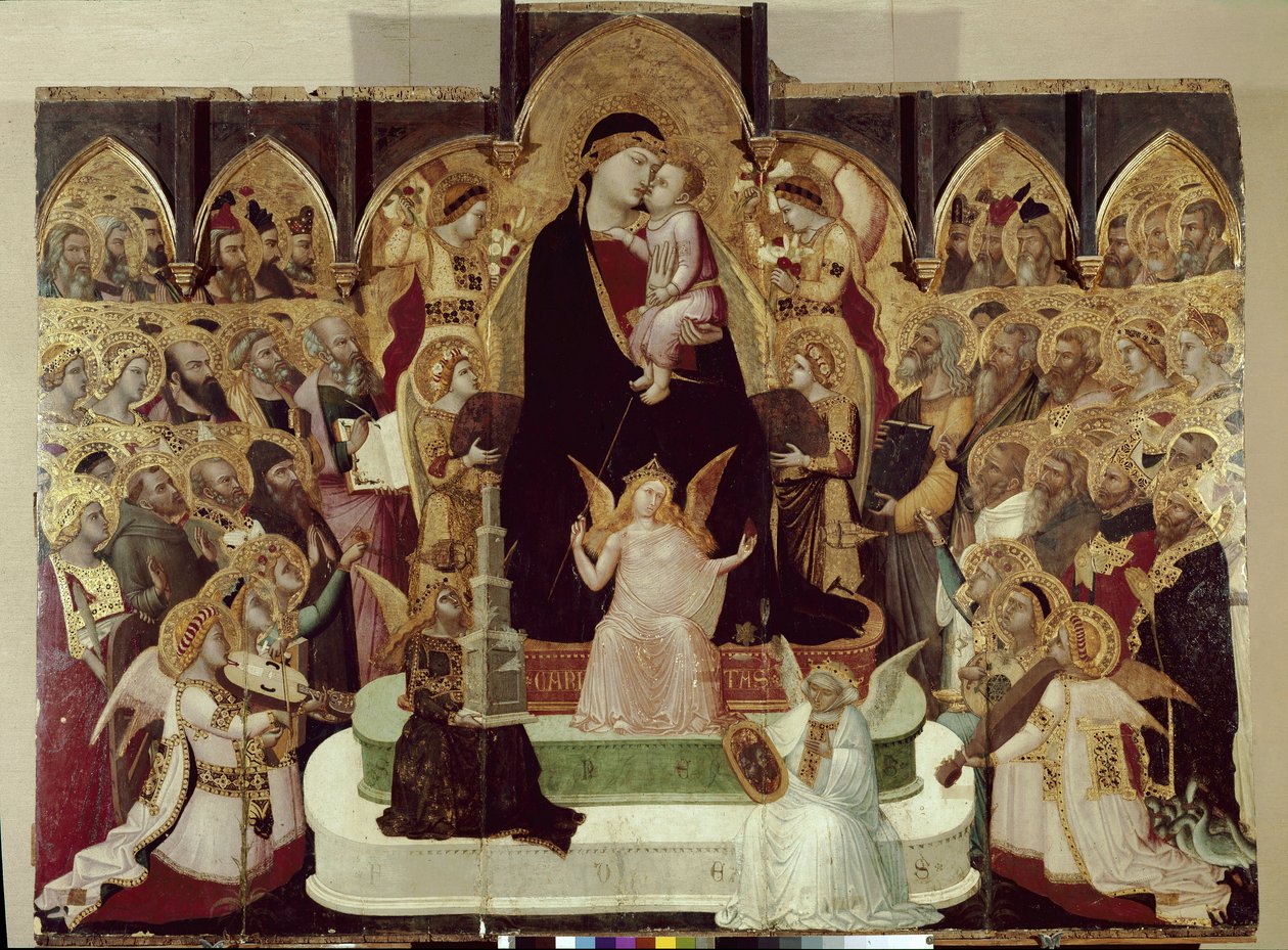 Maesta di Massa Marittima (Jungfrau in Majestät) von Ambrogio Lorenzetti