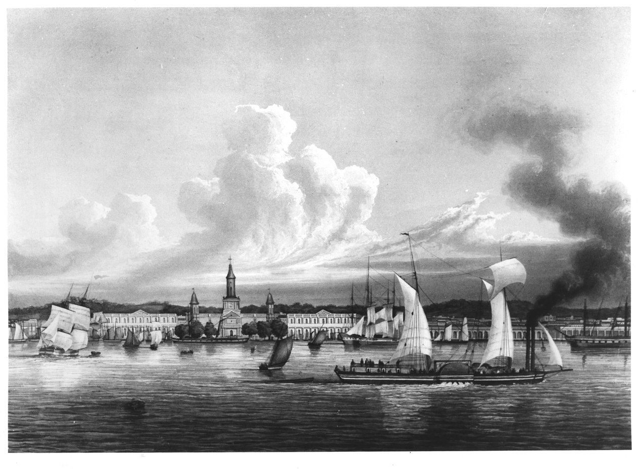 Ansicht von New Orleans von Ambroise-Louis Garneray