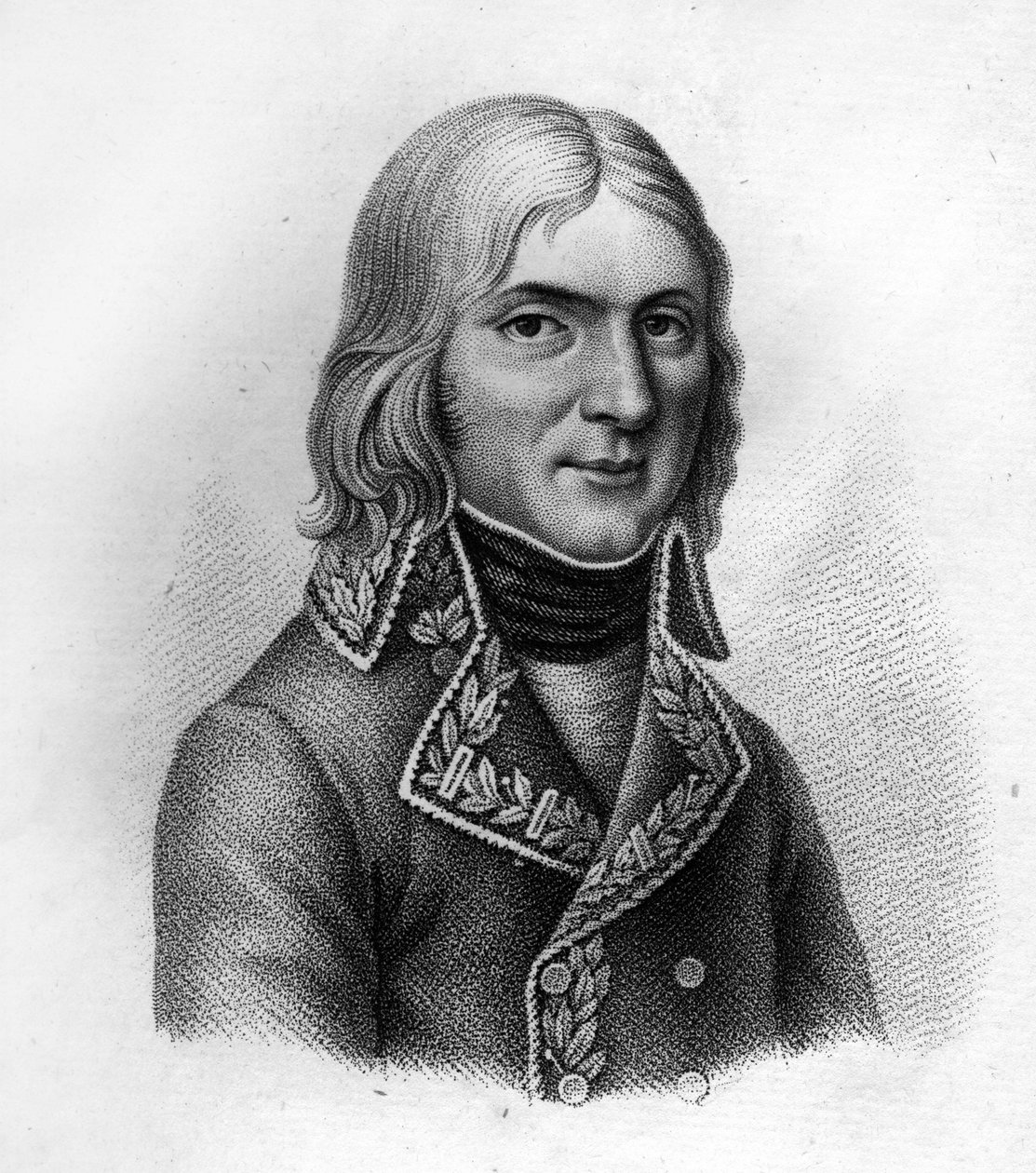 Jean Etienne Championships (1762-1800) - in „Portraits der französischen Generäle nach den Siegen und Eroberungen der Franzosen“. Graviert von Ambroise Tardieu 1818. Stella Sammlung von Ambroise Tardieu