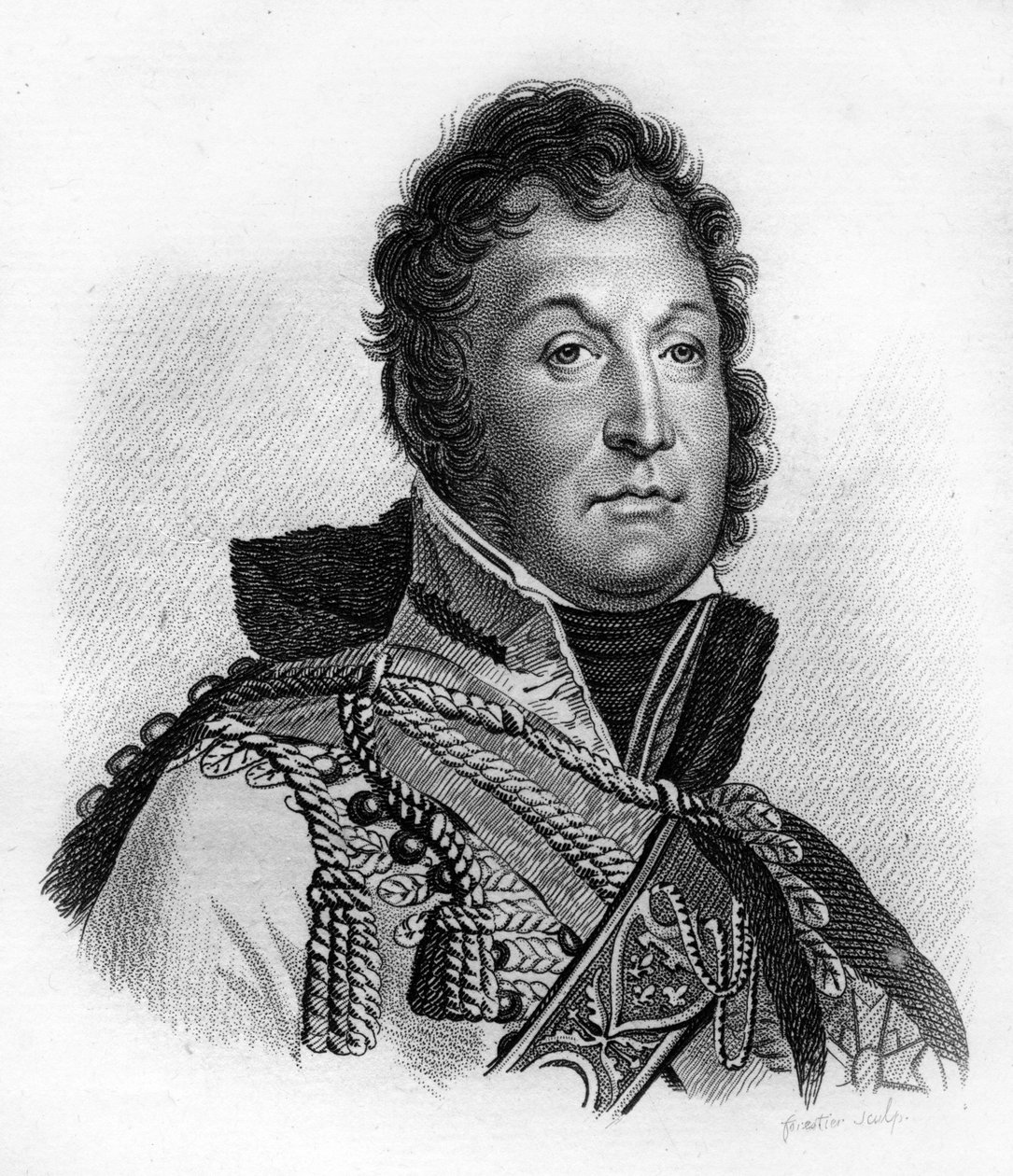 Der Herzog von Orléans, der zu Louis Philippe I. (1773-1850) wurde, König der Franzosen von Ambroise Tardieu