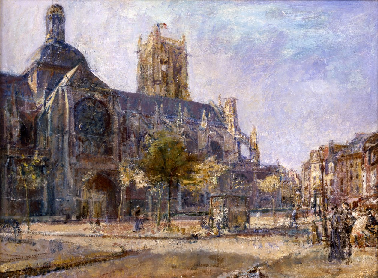 St. Jacques, Dieppe von Ambrose McEvoy