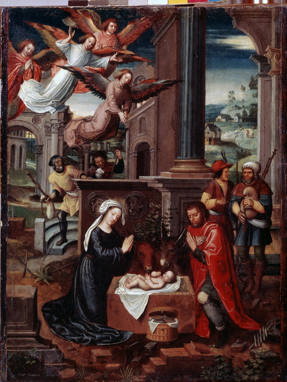Die Geburt Christi von Ambrosius Benson