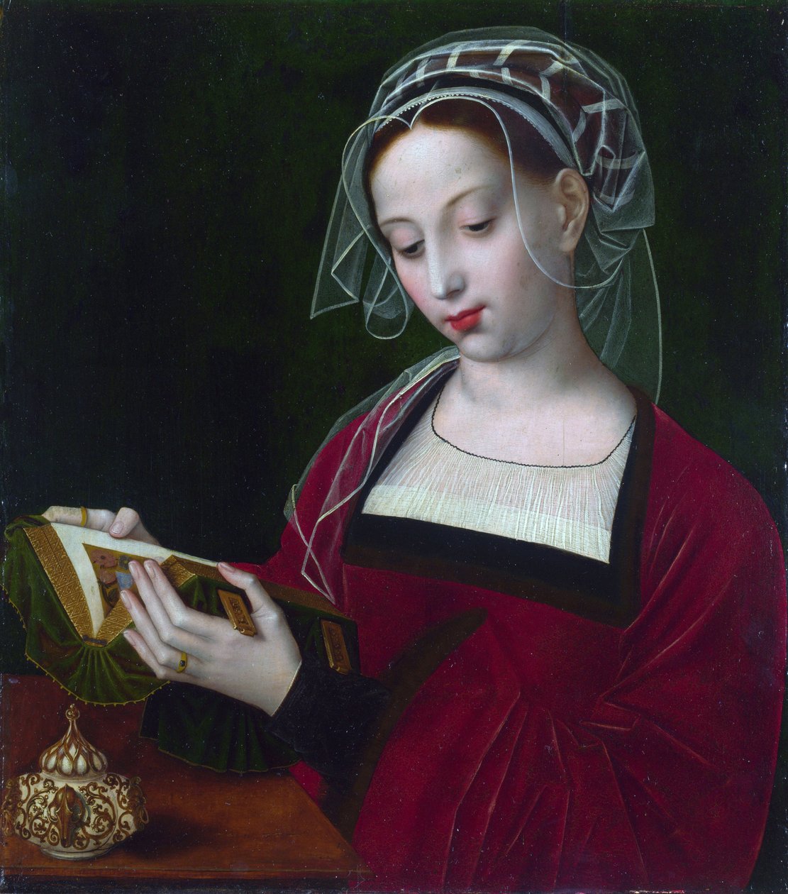 Maria Magdalena beim Lesen von Ambrosius Benson