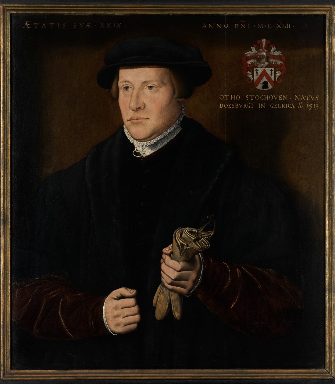 Porträt von Otho Stochoven von Ambrosius Benson