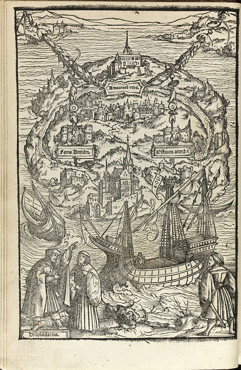 Utopia von Thomas More von Ambrosius Holbein