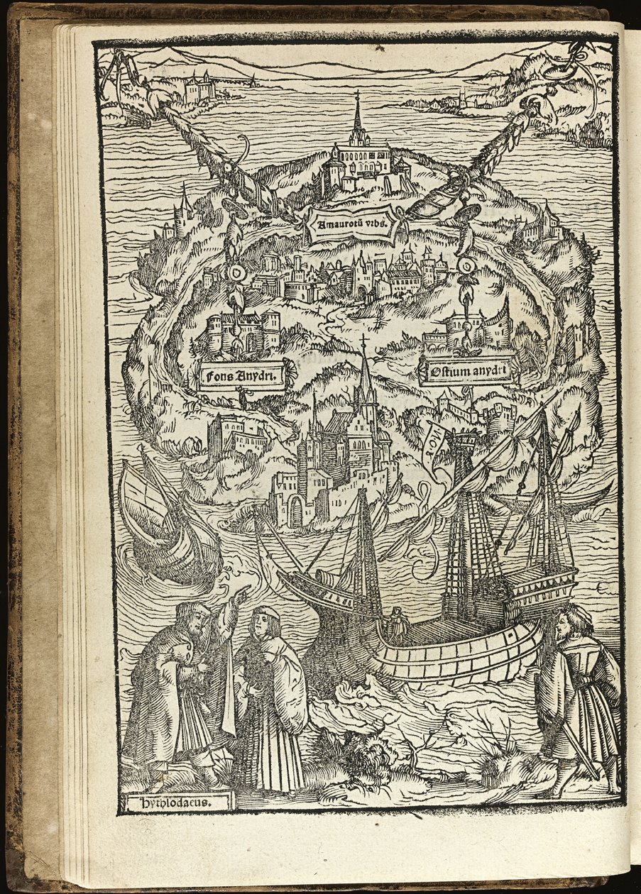 Utopia von Thomas More von Ambrosius Holbein