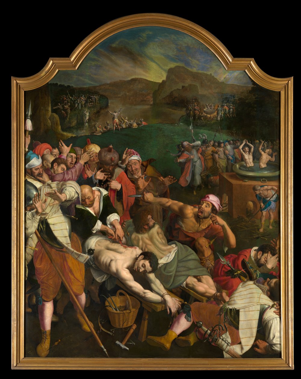 Das Martyrium der heiligen Crispin und Crispinian von Ambrosius the Elder Francken or Franck