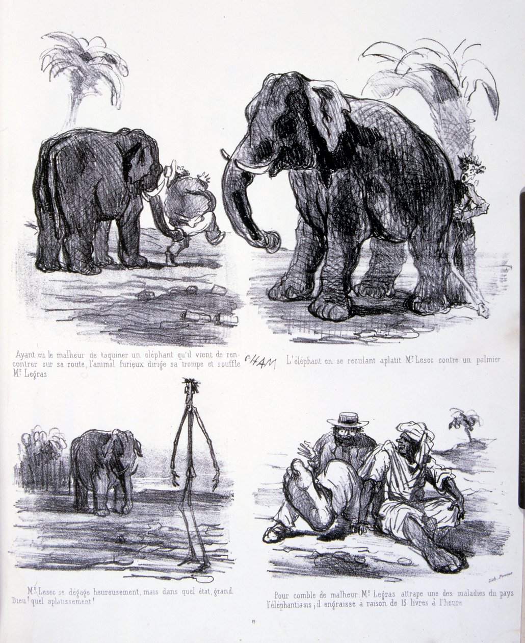 Illustration für Die Kunst des Zunehmens und Abnehmens von Amédée de Noé