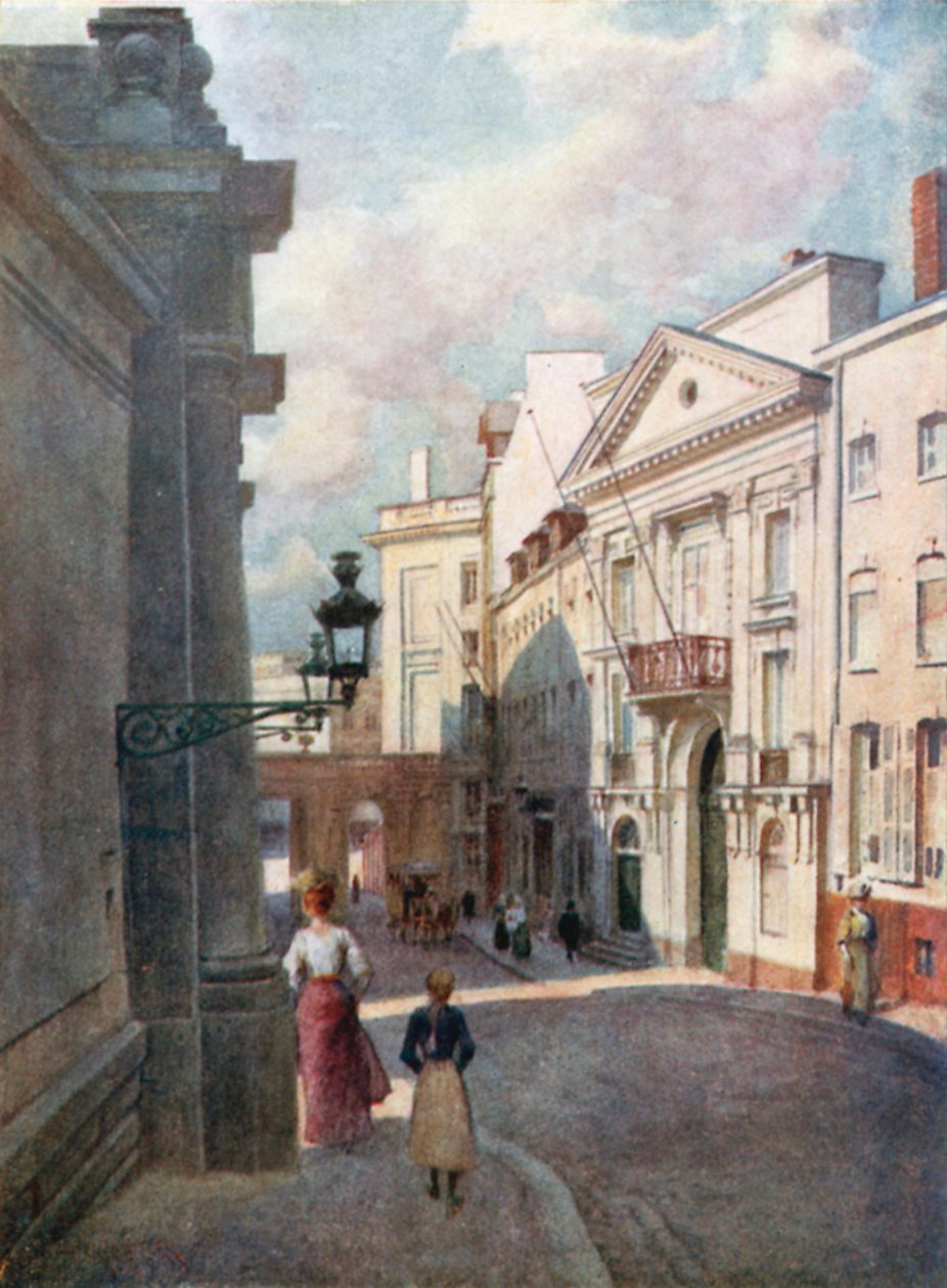 Rue de Namur, Brüssel von Amedee (after) Forestier