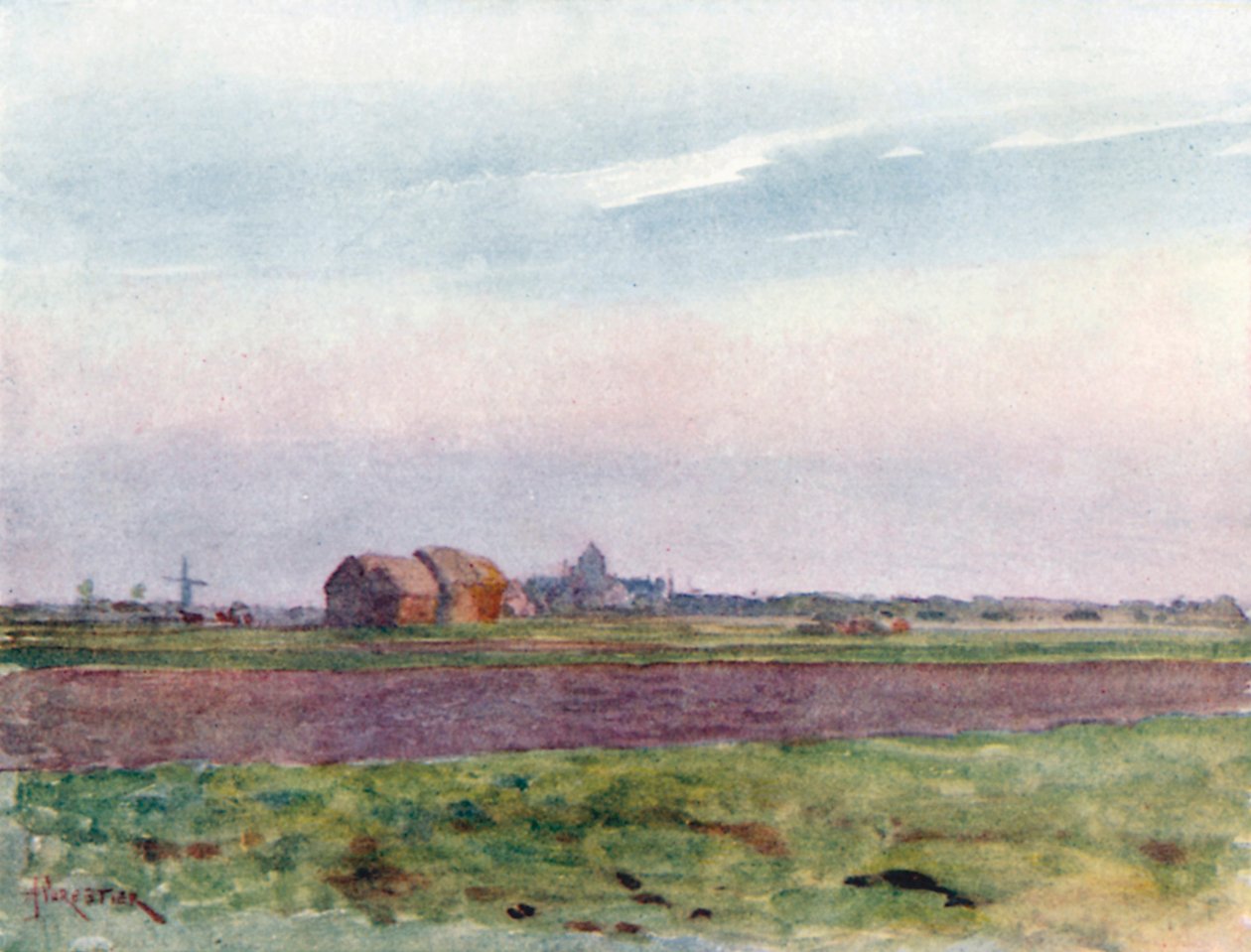 Die flämische Ebene von Amedee (after) Forestier
