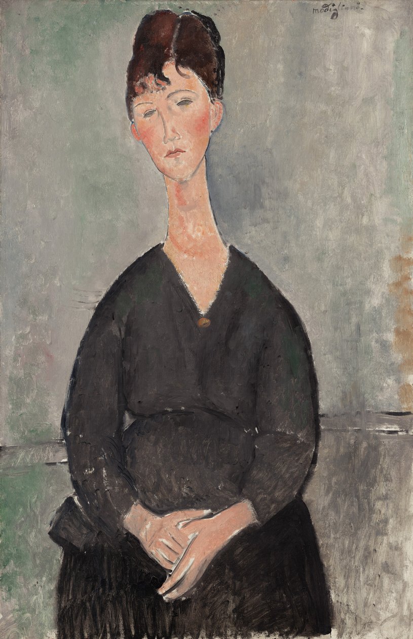 Café-Sängerin von Amedeo Modigliani