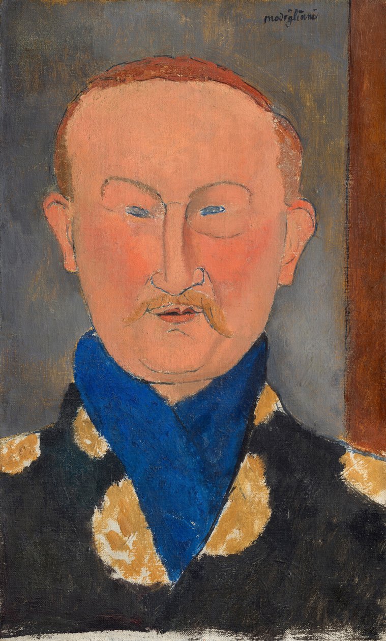 Léon Bakst von Amedeo Modigliani