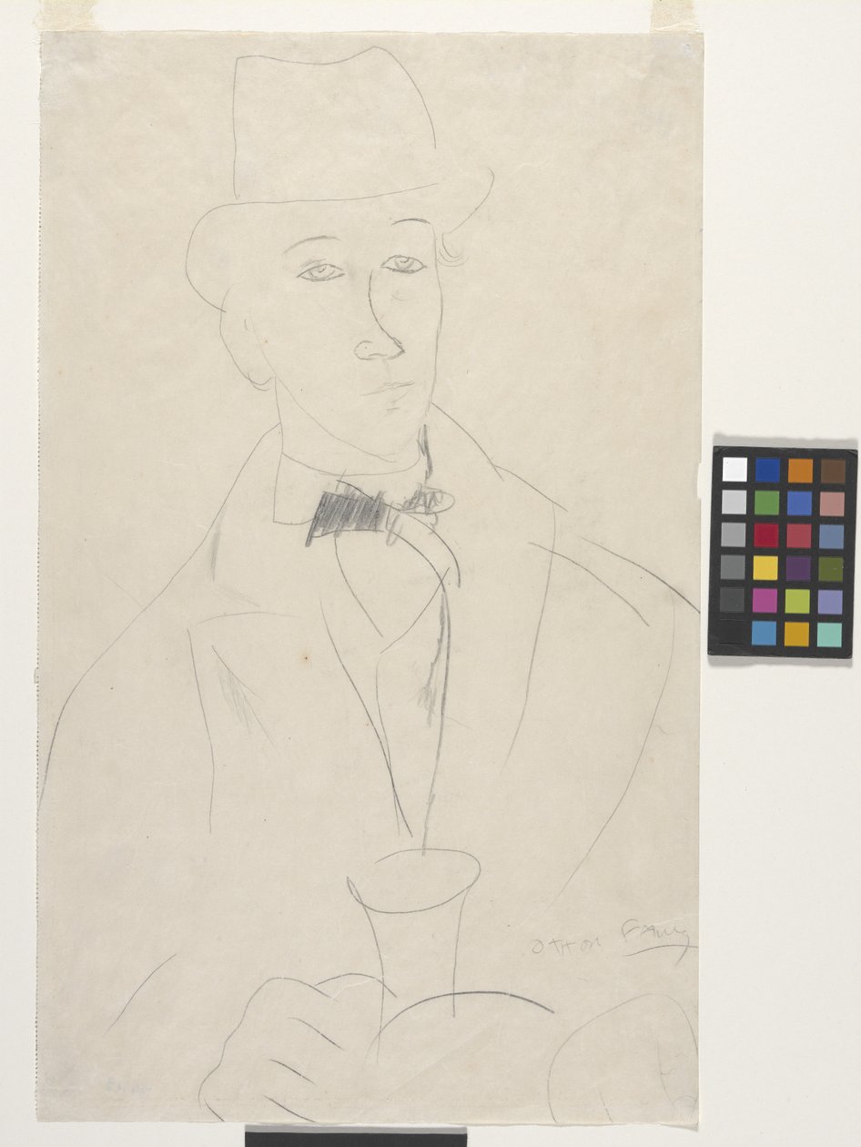 Porträt des Künstlers, Othon Friesz von Amedeo Modigliani