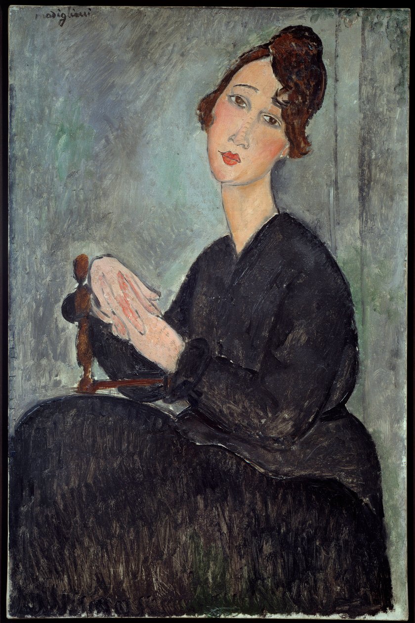 Porträt von Dedie (Odette Hayden) von Amedeo Modigliani