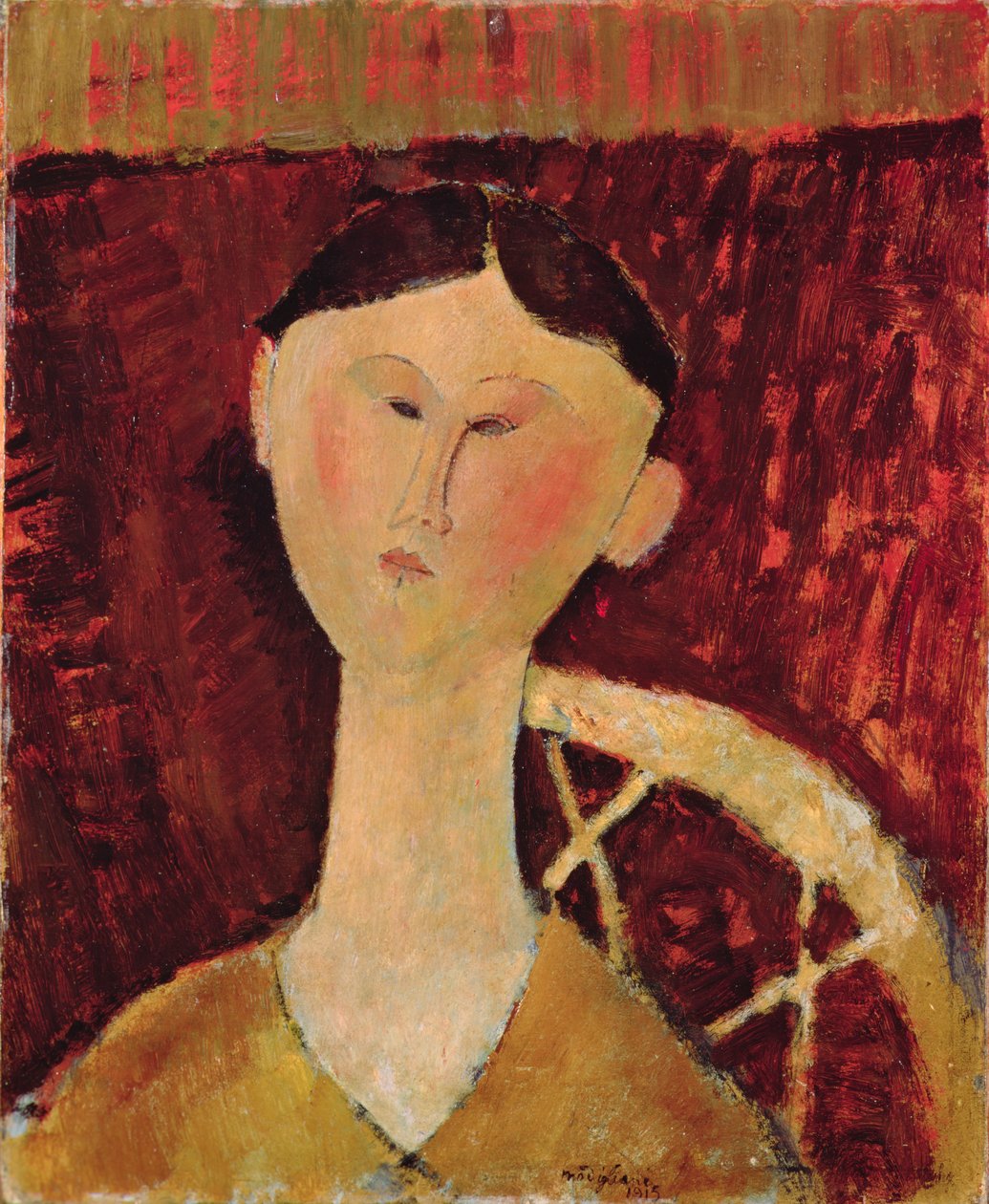 Porträt von Mrs. Hastings, 1915 von Amedeo Modigliani