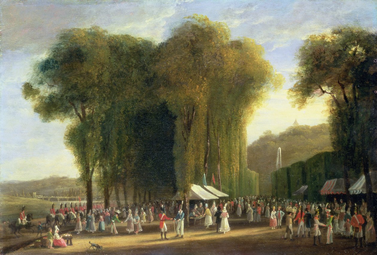 Festtag in St. Cloud: Britische Truppen im Dienst, September 1815 von Amelia Long