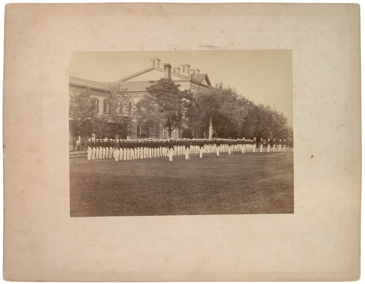 Parade im Sommer, ca. 1870 von American Photographer