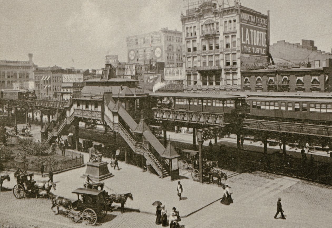Greeley Square, gesehen von Broadway und 34th St., New York City, 1898 von American Photographer
