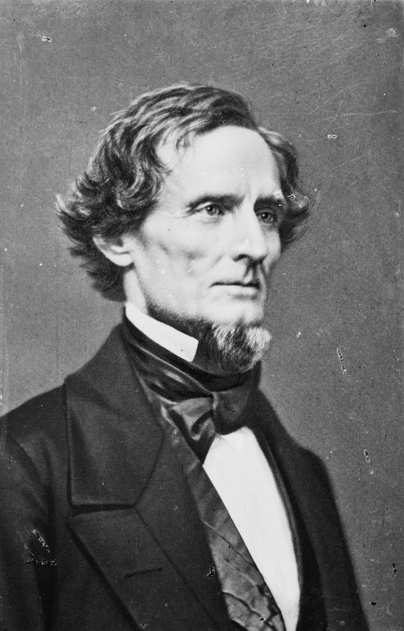 Jefferson Davis, 1855-65 von American Photographer