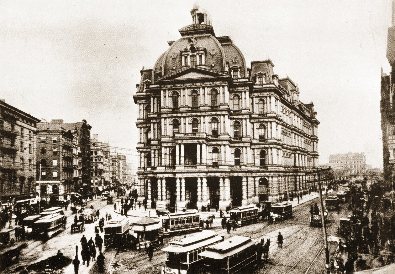 Das alte Postamt, New York City, 1887 von American Photographer