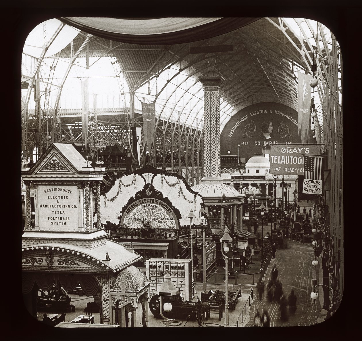 Weltausstellung in Chicago: Elektrizitätsgebäude, 1893 von American Photographer