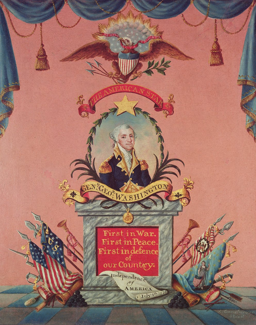 Lob auf George Washington von American School