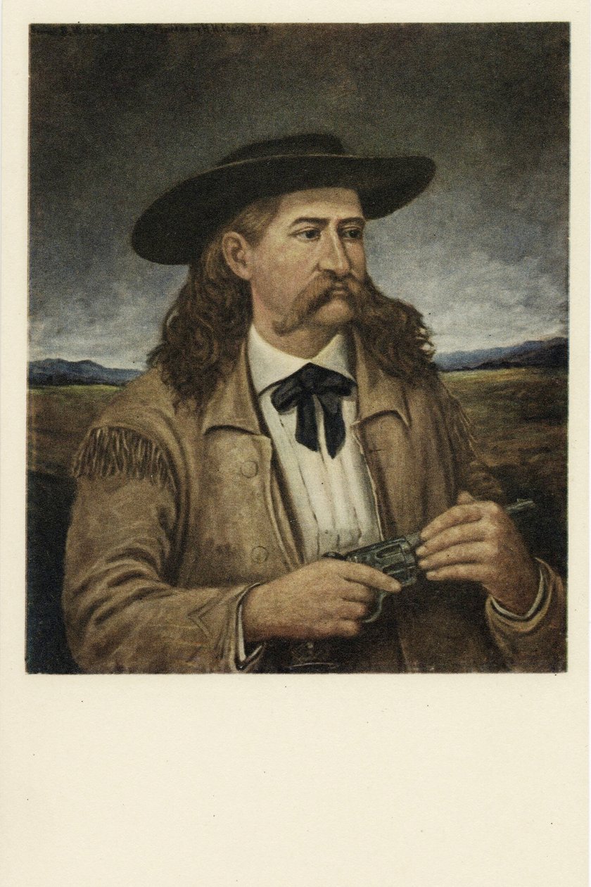 James Butler (Wild Bill) Hickok (1817 - 1876) von American School