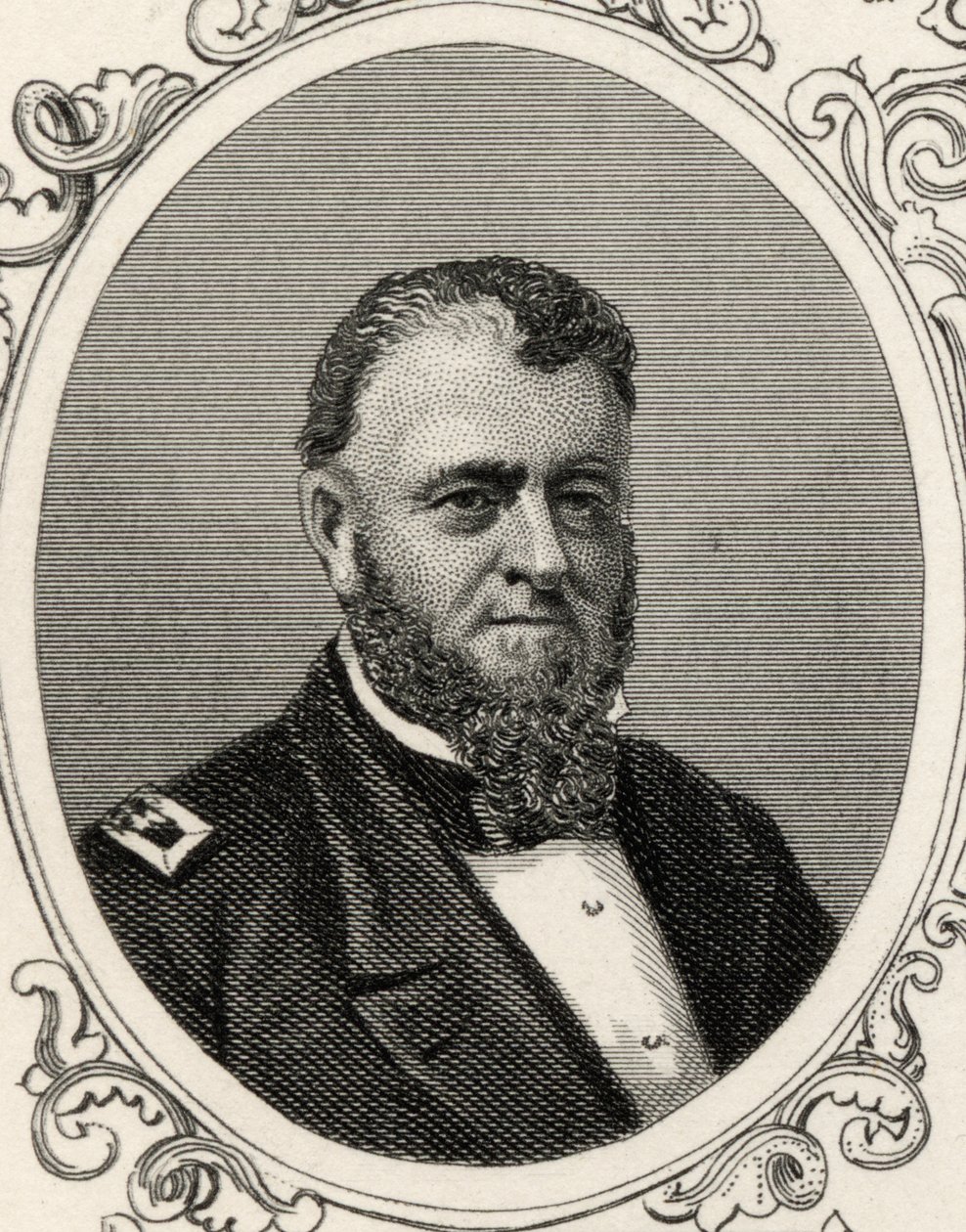 Porträt von Admiral Louis Malesherbes Goldsborough (1805-1877) von American School