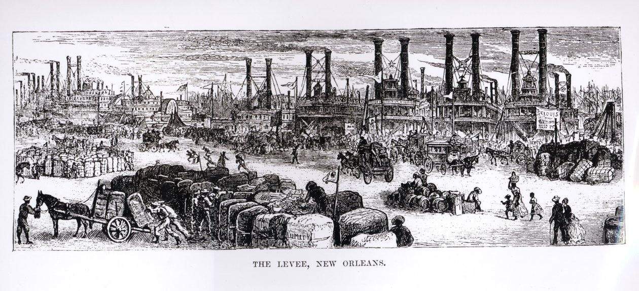 Der Kai, New Orleans von American School