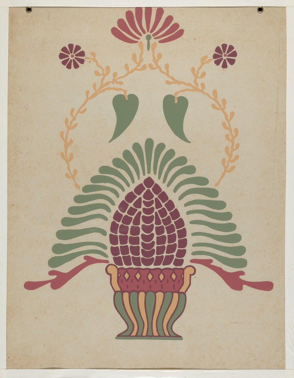 San Gabriel Mission Priestergewand aus dem Portfolio "Dekorative Kunst des spanischen Kaliforniens" von American 20th Century