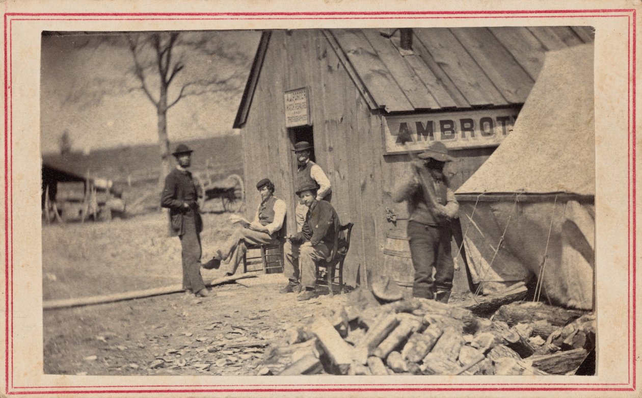 A.J. Porter Ambrotypie Studio, 1860er Jahre von American Photographer
